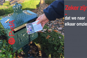Sinterklaas actie Fietspad- Hunebedstraat Tynaarlo en Hoofdweg Eelde